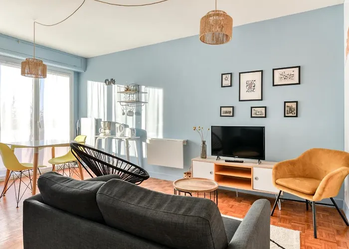 Apartamento Les Couleurs Du Monde ! Parking Et Balcon *